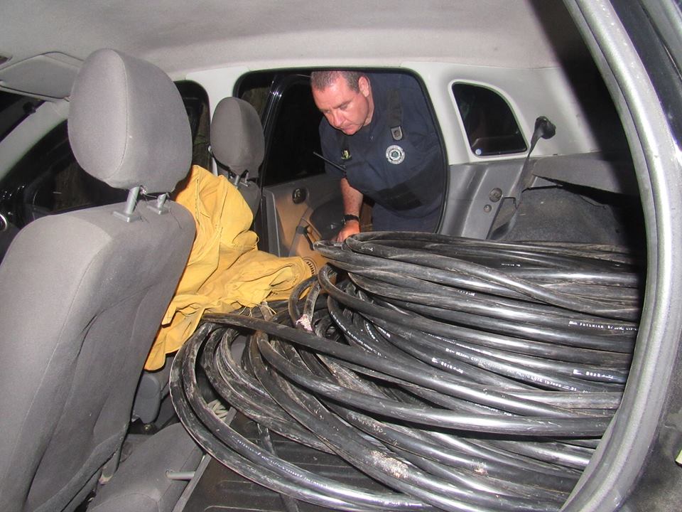 Furto de fio de cobre deixa bairro de Valinhos com problema na telefonia