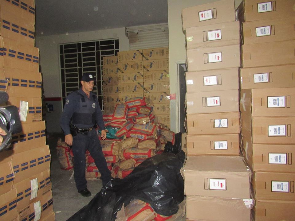 Carga de cigarros avaliada em R$ 2 milhões é apreendida em Valinhos