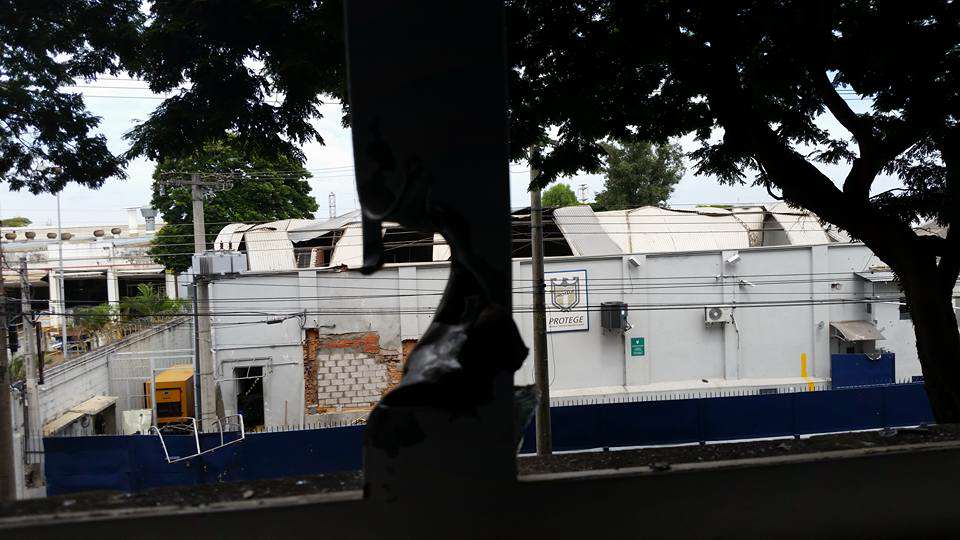 Imóveis no entorno da Protege tem prejuízos após assalto em Campinas