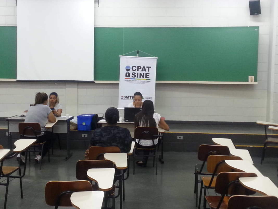 CPAT cadastra interessados em oportunidades de emprego em Campinas