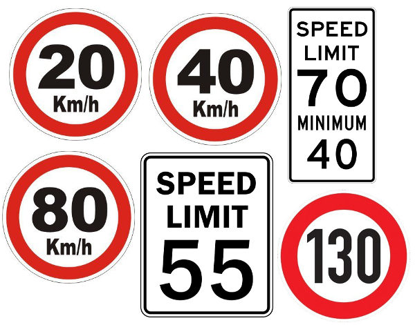Mapa das causas de acidentes de trânsito,(excesso de velocidade).