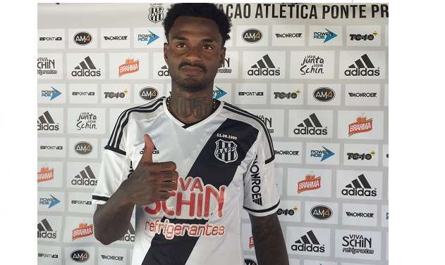 Renê Júnior é apresentado pela Ponte Preta