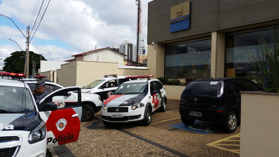 Agência do Itaú é alvo de bandidos em Campinas
