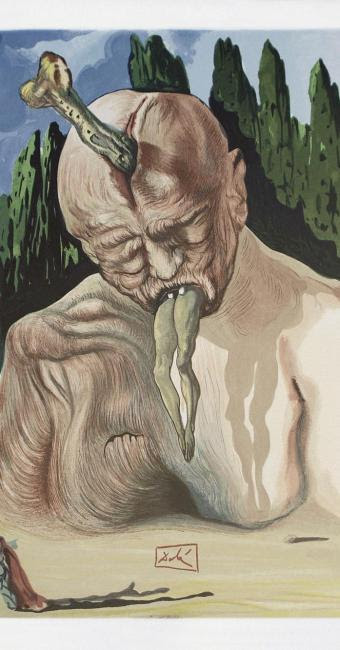 Sesi recebe exposição de Salvador Dalí baseada no clássico A Divina Comédia