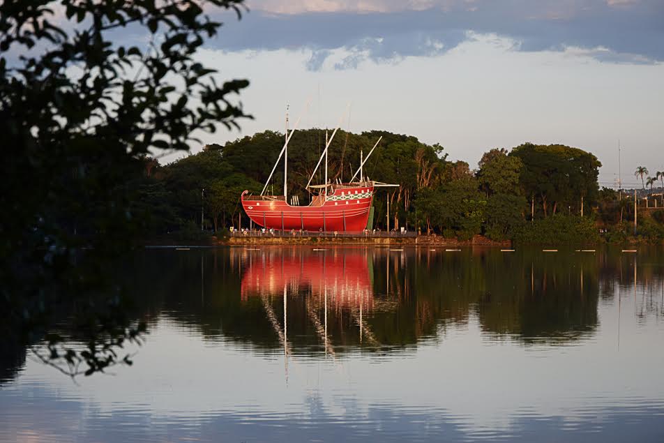 Caravela da Lagoa do Taquaral é novamente fechada  para reformas
