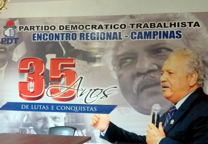 Hélio de Oliveira Santos oficializa candidatura a prefeito de Campinas