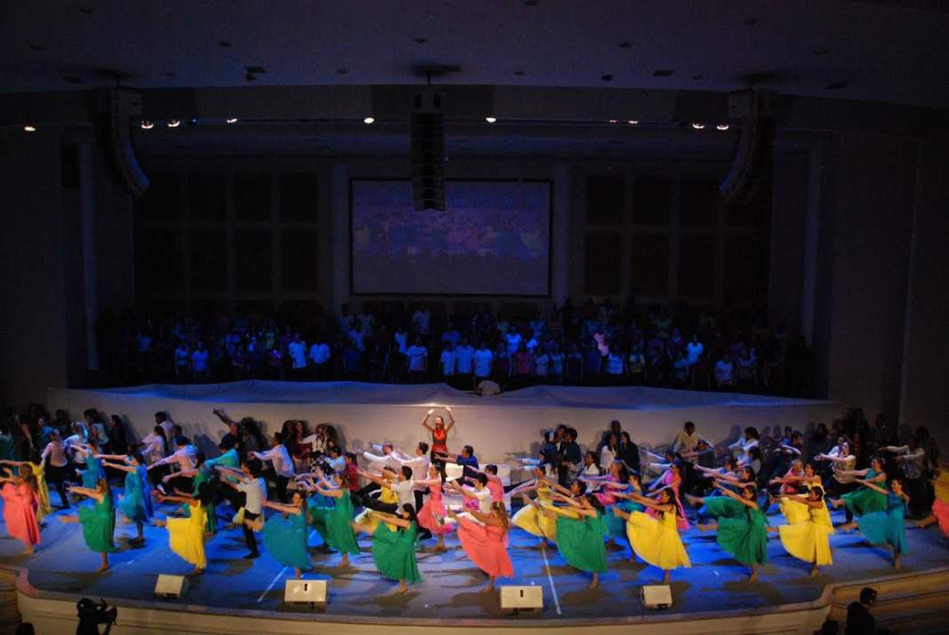 Templo religioso recebe espetáculo de dança contemporânea neste final de semana