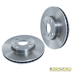 Discos de freio com problemas em alguns carros