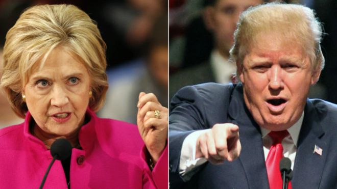 Hillary Clinton X Donald Trump e uma emenda da Constituição Americana