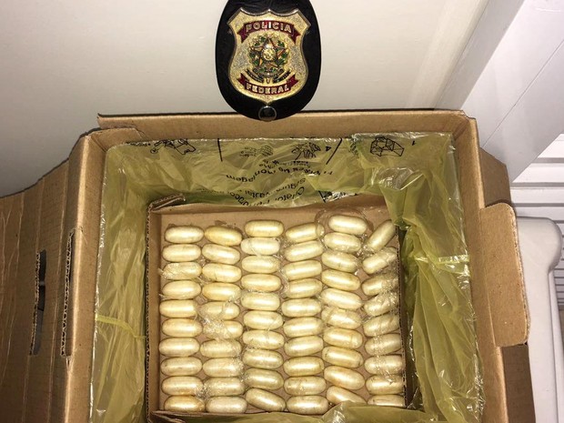 Dupla que seguia para Portugal com cocaína no estomago é presa em Viracopos