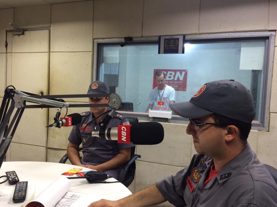 Tenente Leonardo Simões comenta Campanha de Conscientização no Trânsito do Corpo de Bombeiros