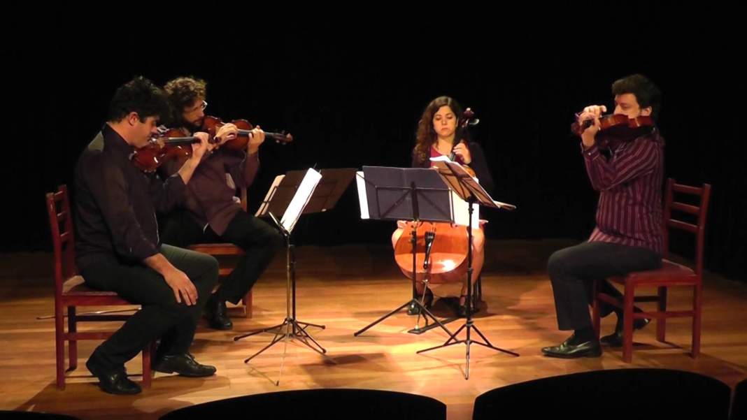 Quarteto Edino Krieger realiza concerto de graça nesta quarta-feia no CCLA
