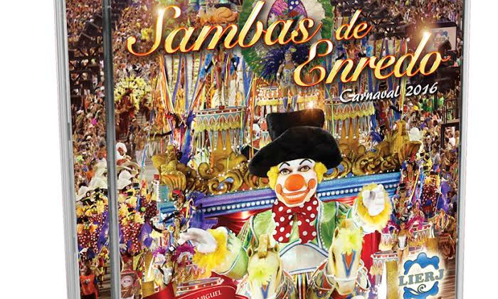 As vendas de CD´s de sambas enredo das escolas de samba