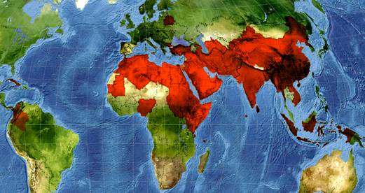 Os ditadores pelo mundo todo