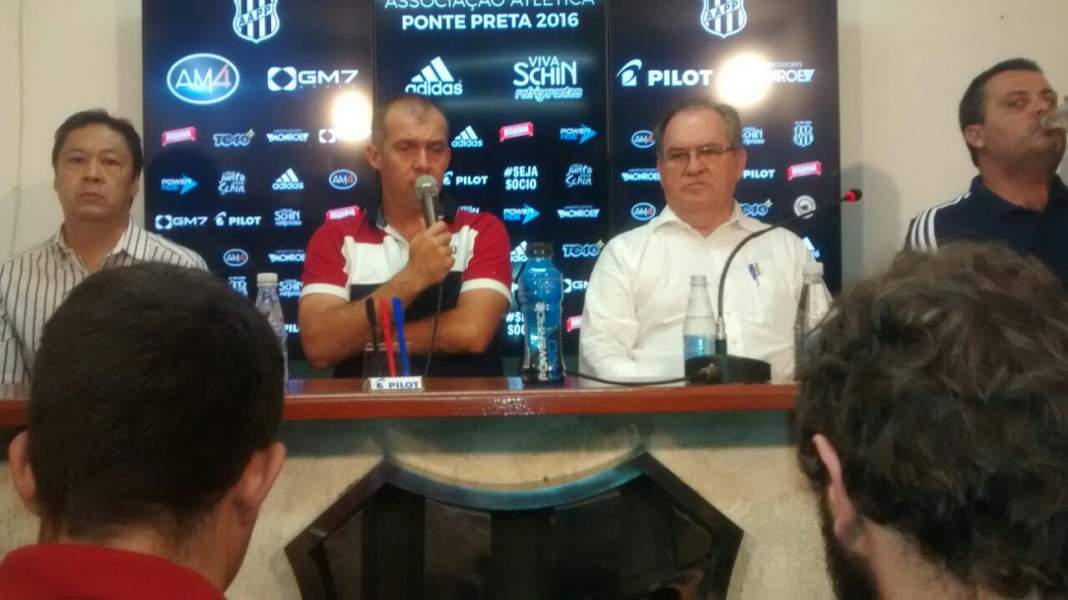 Eduardo Baptista deixa a Ponte e Felipe Moreira assume