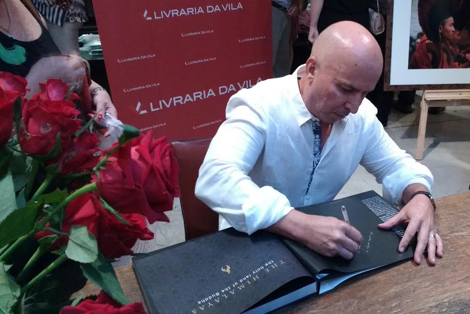 Fotógrafo Itamar de Melo, que lançou recentemente o livro “Himalaia, a terra santa de Buda”