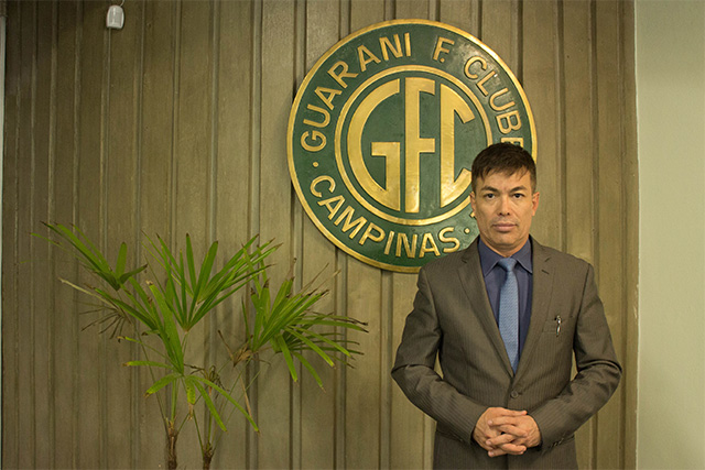 Presidente do Guarani Horley Senna  fica a frente do clube até Março de 2017