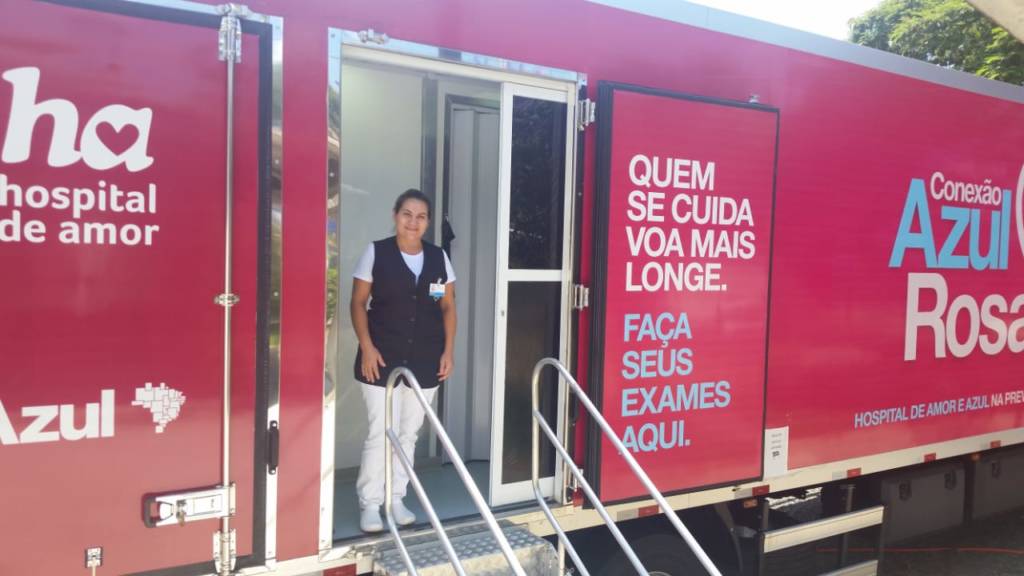 Procura por mamografia nas carretas de exame do Hospital do Amor de Campinas cai 30%