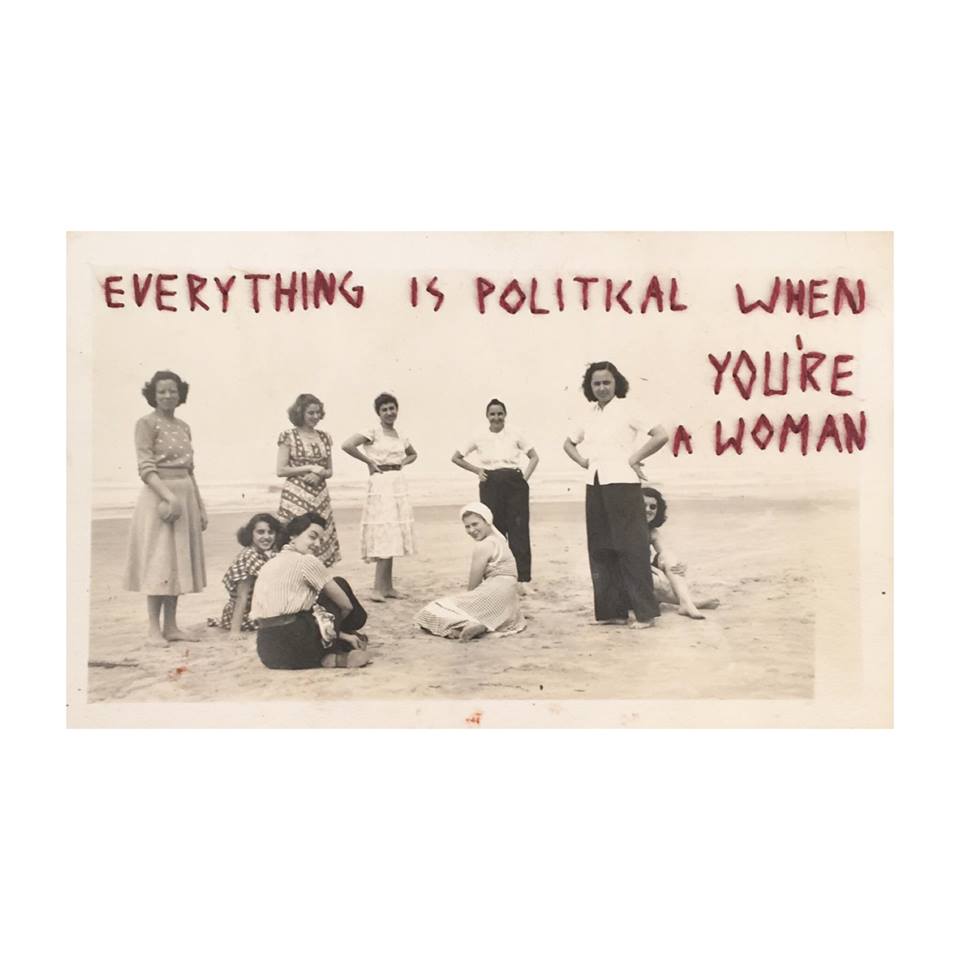 Naufss: a artista plástica que aplica bordado em fotografias antigas