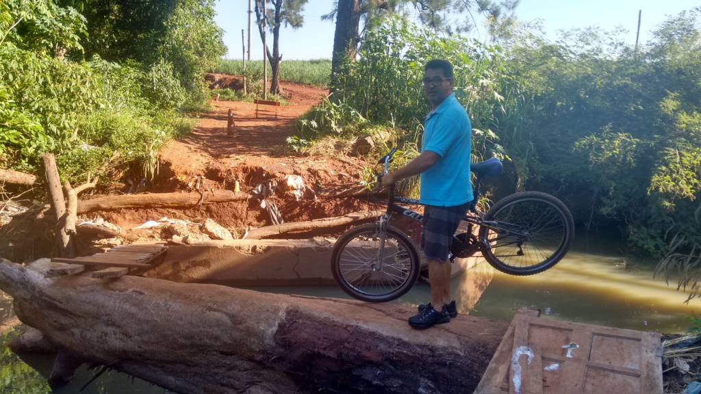 Queda de ponte deixa moradores de área rural isolados em Campinas