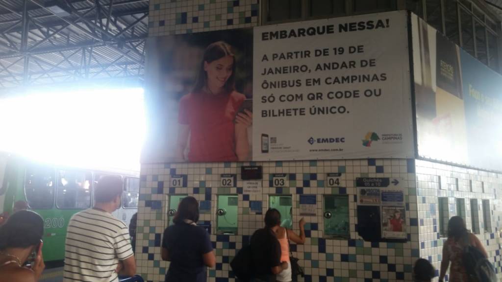 Dinheiro não será aceito nos ônibus de Campinas a partir de sábado