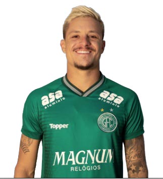 Guarani perde Lucas Crispim, com lesão, por pelo menos 6 meses