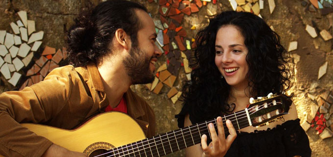 Duo Eddy Andrade e Luciana Viana  apresenta show  “Avenida Brasil” no Espaço Rabeca Cultura