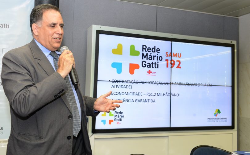 Presidente da Rede Mário Gatti, Marcos Pimenta fala sobre um novo sistema de triagem que será feito na Rede