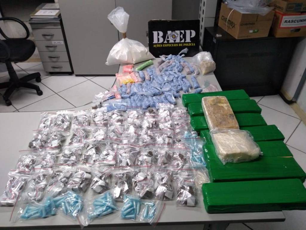 Baep prende traficante com 12 quilos de drogas no Jardim São José, em Campinas