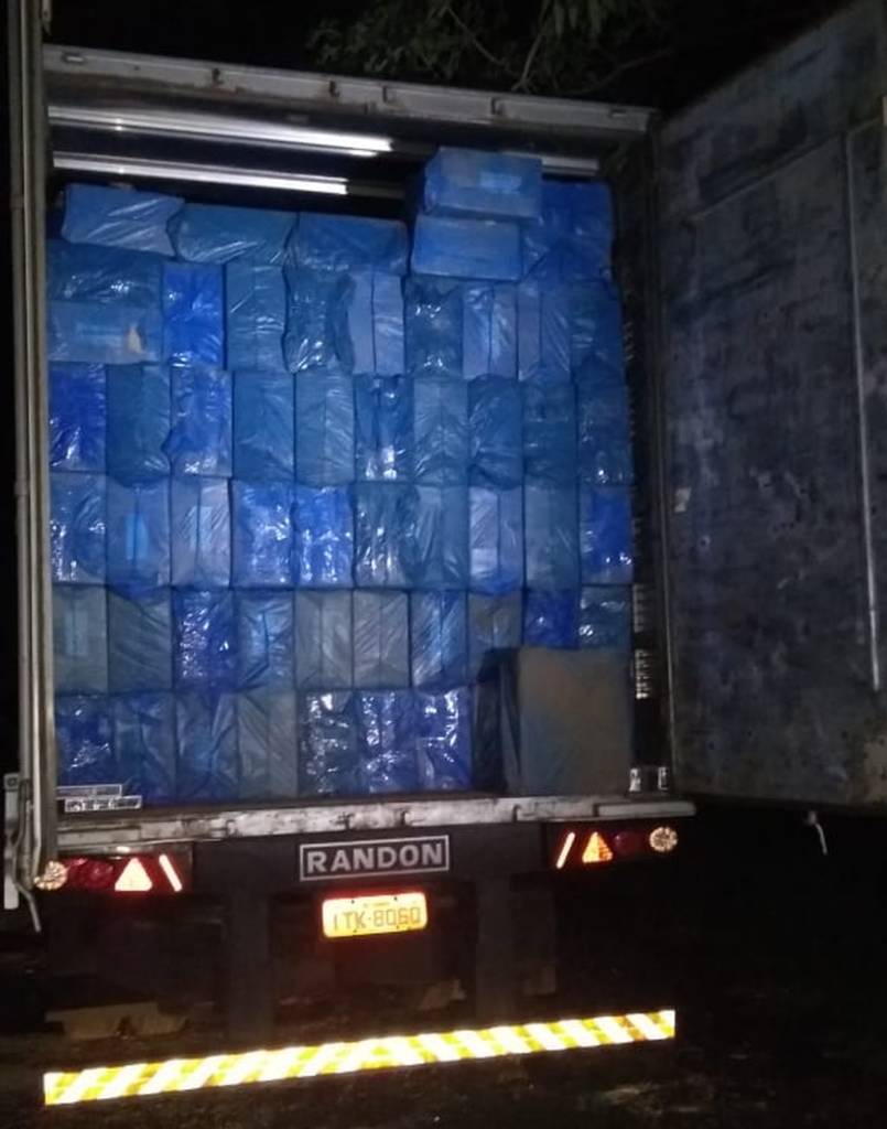 Polícia Militar Rodoviária apreende carga de cigarros contrabandeados em Piracicaba