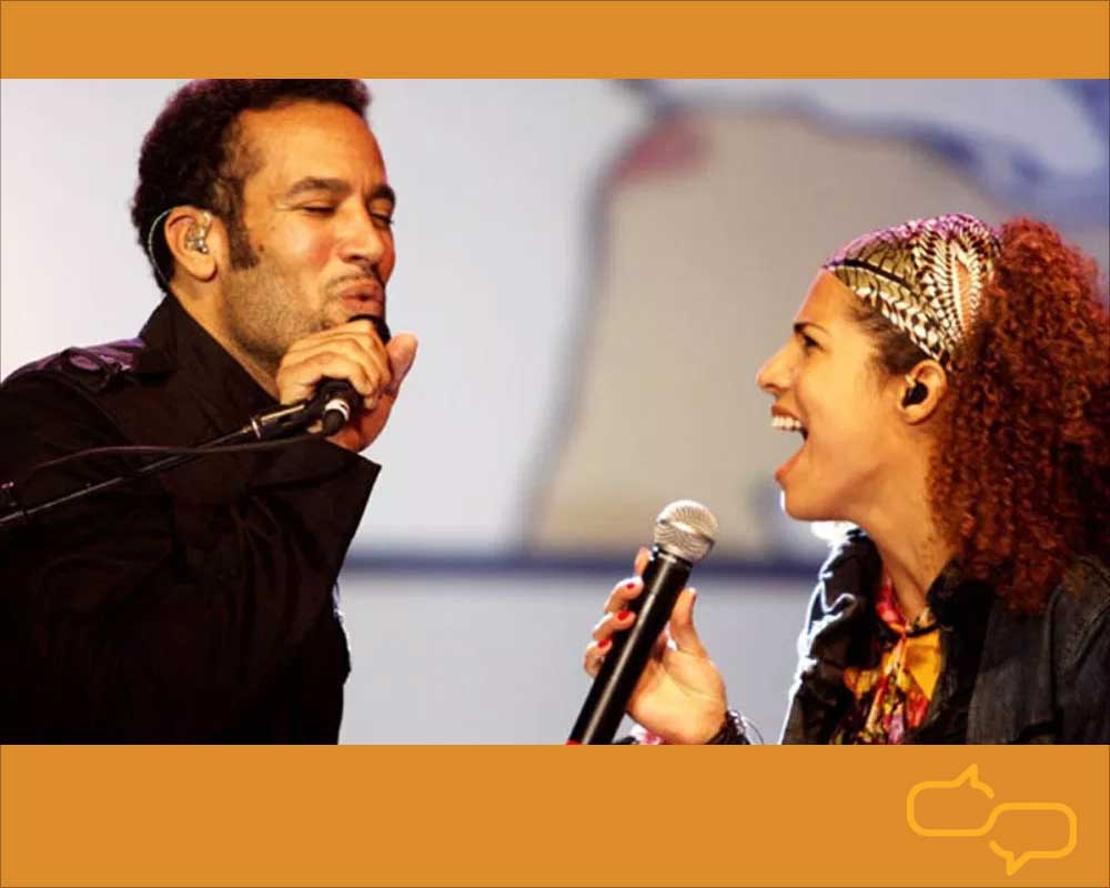 Vanessa da Mata em contato com o grande público.