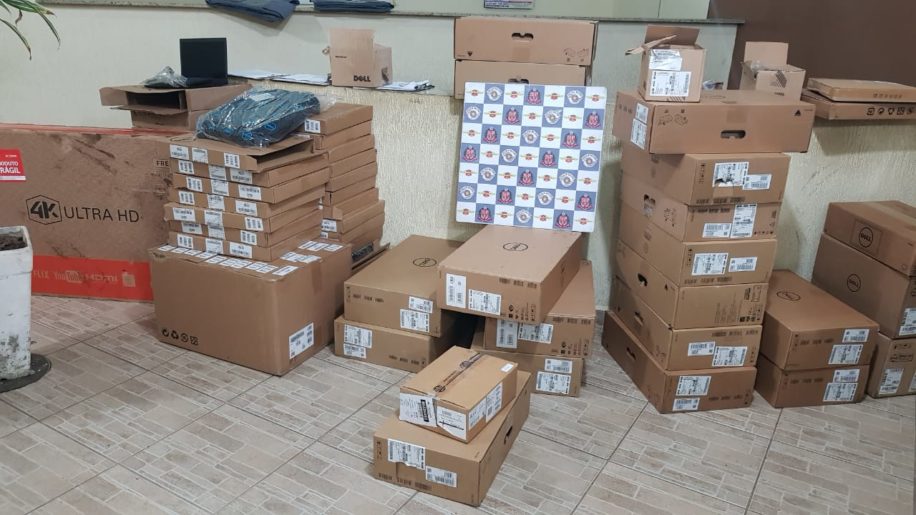 Polícia prende três em flagrante em Sumaré por roubo de carga de eletrônicos