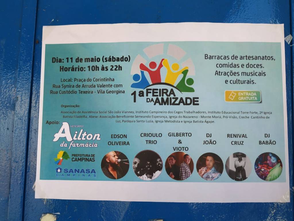 Vereador de Campinas usa evento apoiado pela Prefeitura para fazer propaganda pessoal
