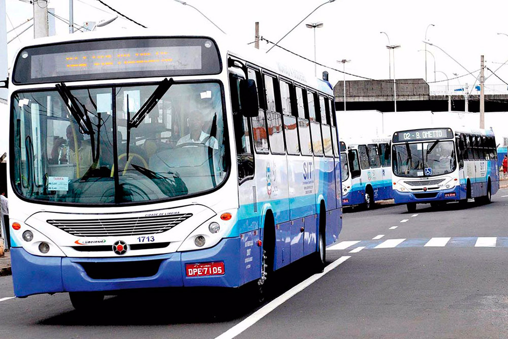 Doze ônibus do transporte público de Limeira são apreendidos pela Justiça Federal