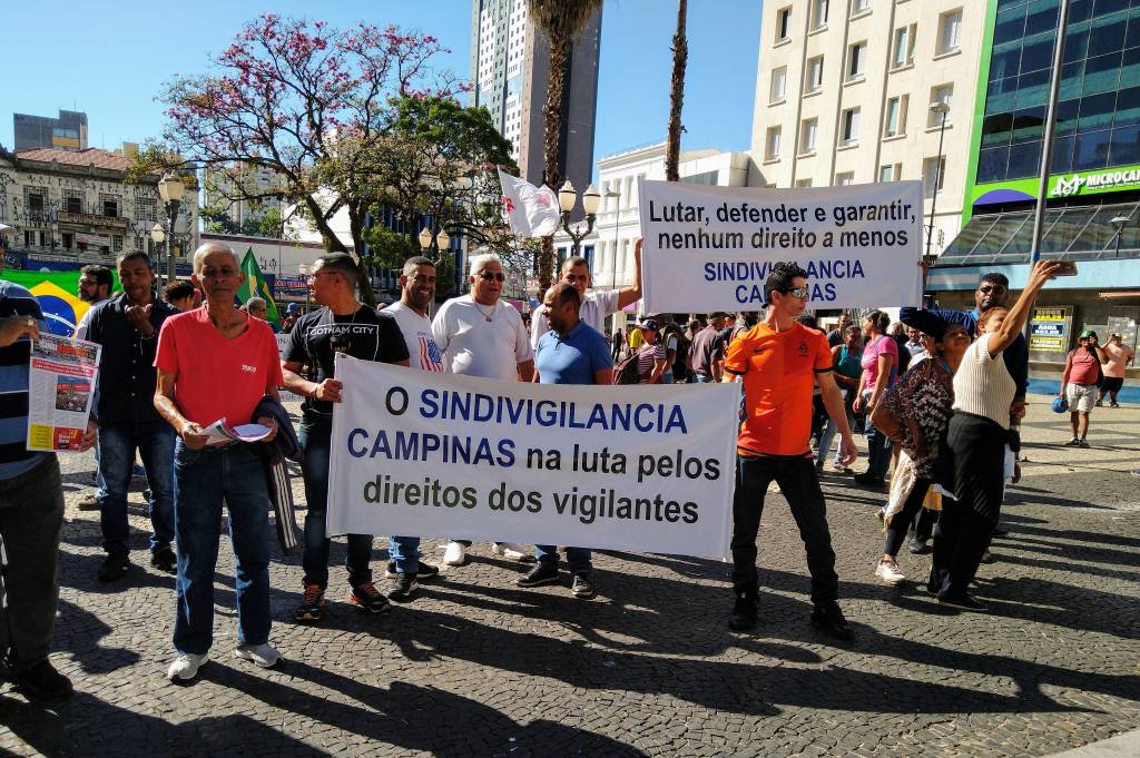 Greve Nacional contra a reforma da previdência em Campinas é centrada no Largo do Rosário