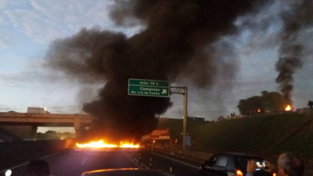 Greve Geral: Manifestações prejudicam trânsito na região de Campinas; Veja os pontos