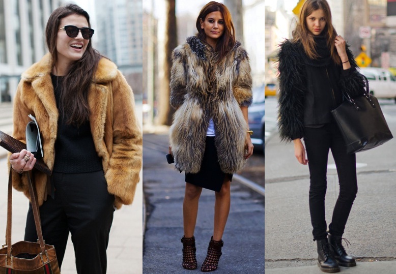 As peles nas roupas das pessoas voltam a moda mas desta vez, são artificiais