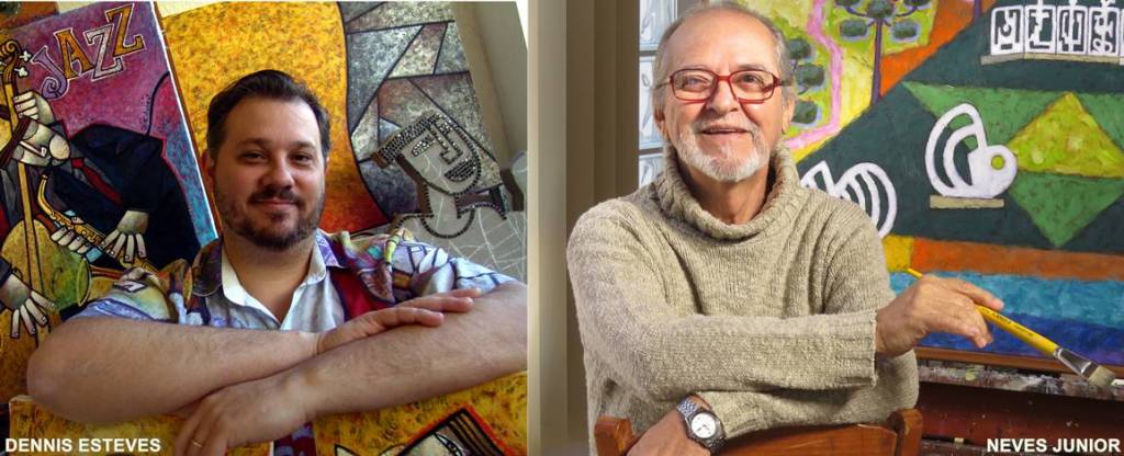 Dennis Esteves e Neves Junior  apresentam mostra simultânea no MAAS de Vinhedo