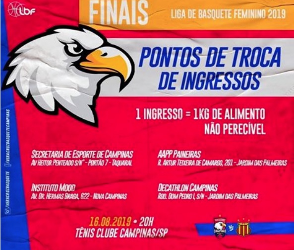 Ingressos para as finais da Liga de Basquete já estão disponíveis