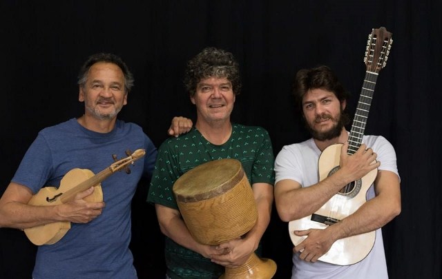 Trio Zaravi faz  apresentação única  neste  sábado no Espaço Tugudum