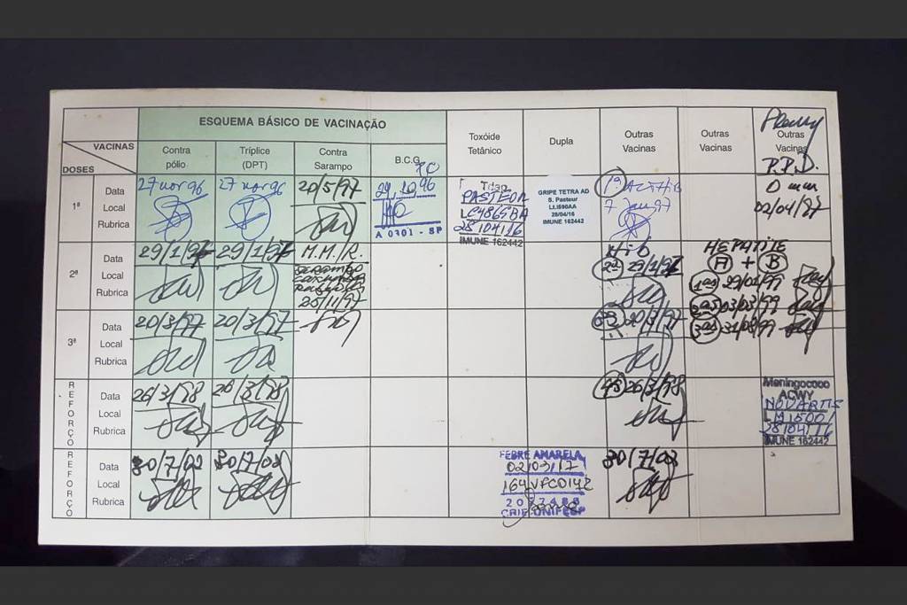 Famílias terão que apresentar carteira de vacinação para matricular crianças em escolas de Campinas