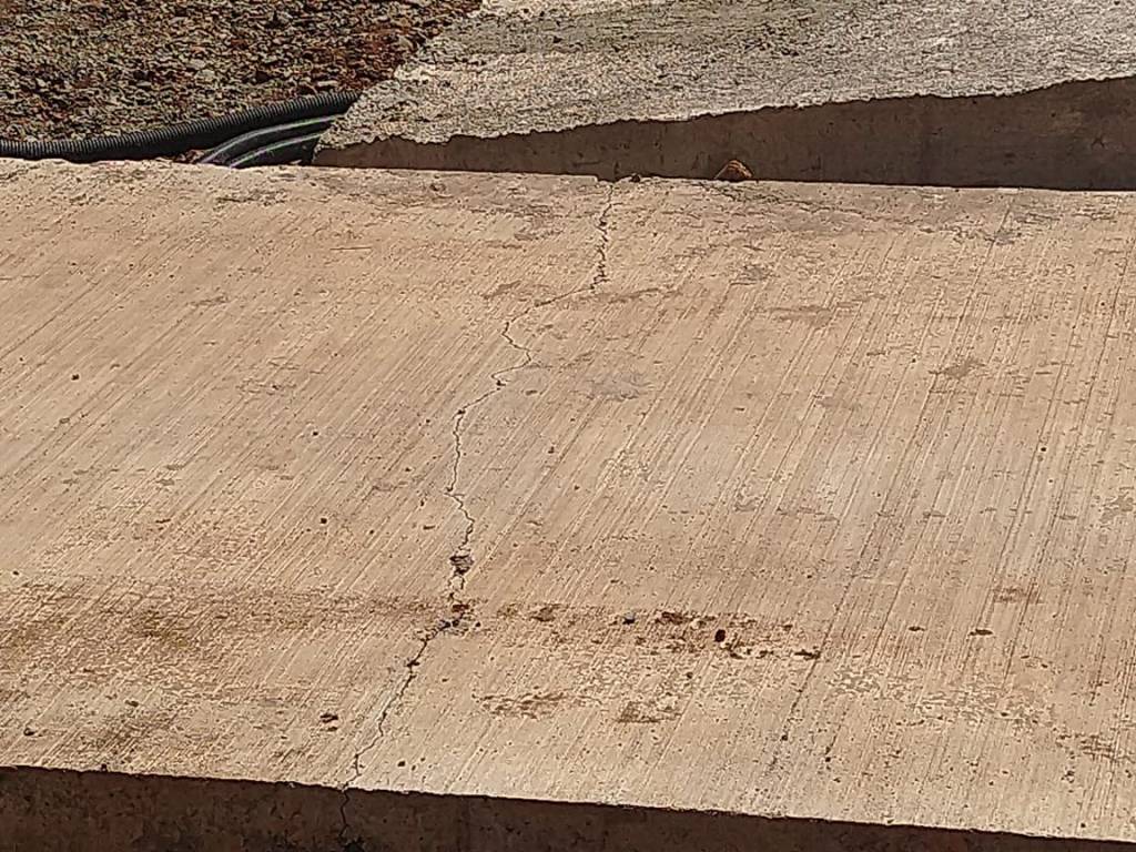 Concreto do BRT de Campinas apresenta fissuras