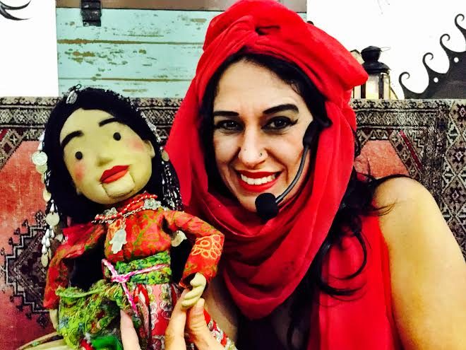 Cris Miguel apresenta  contos  árabes  para  crianças no Espaço Tugudum