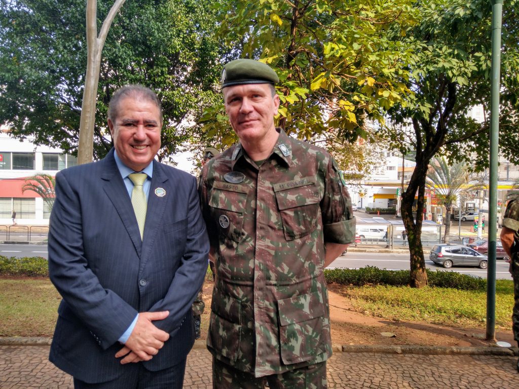 Autoridades civis e militares participam da abertura da Semana da Pátria em Campinas