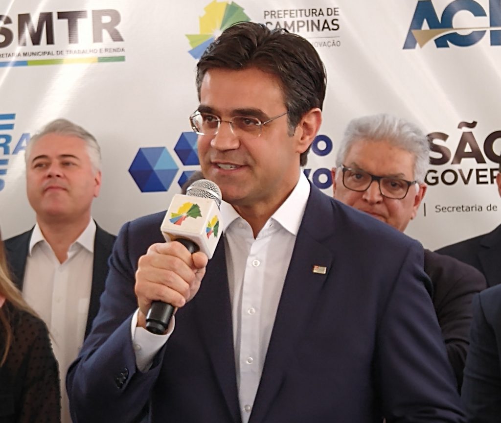 Vice-Governador do Estado, Rodrigo Garcia participa de mutirão do empreendedorismo em Campinas