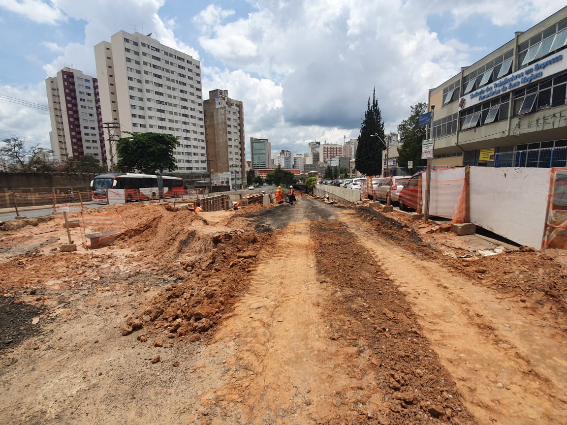 População teme atrasos em obras do BRT no centro