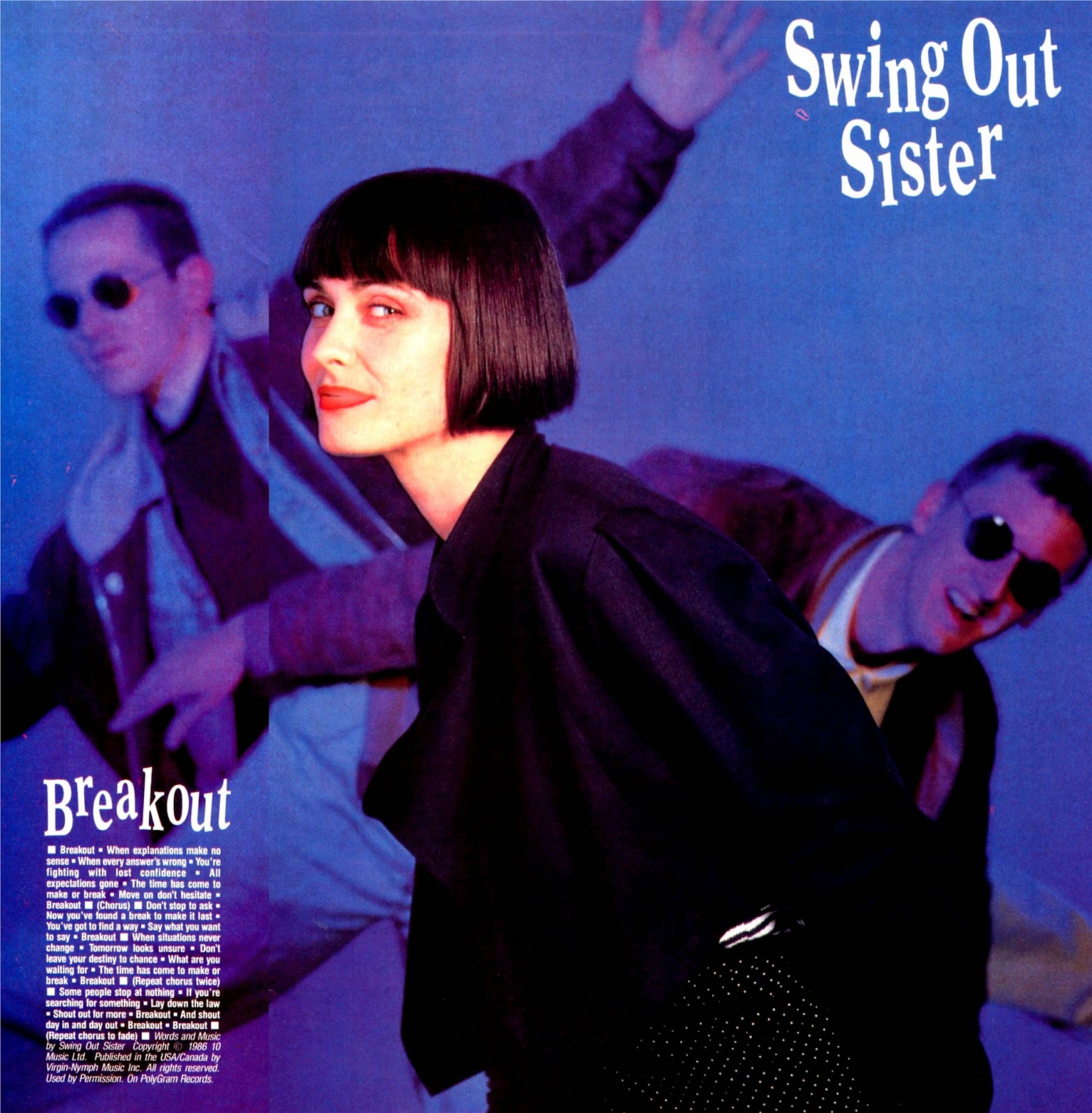 O compacto “Breakout”, sucesso do Swing Out Sister