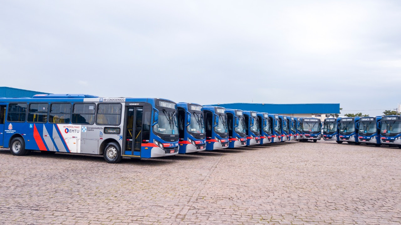 21 novos ônibus da EMTU passam a circular na RMC