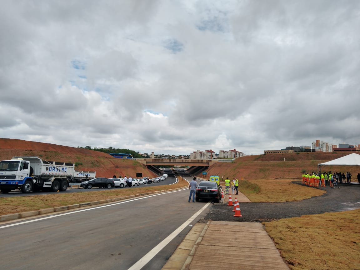 Trevo do Galleria é liberado para o tráfego