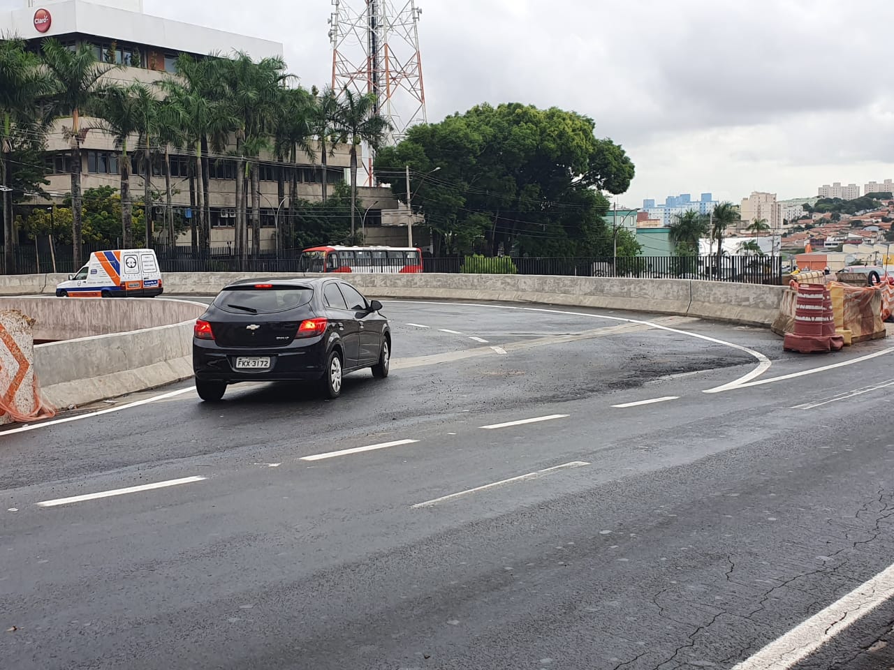 Viaduto que integra BRT é liberado na John Boyd